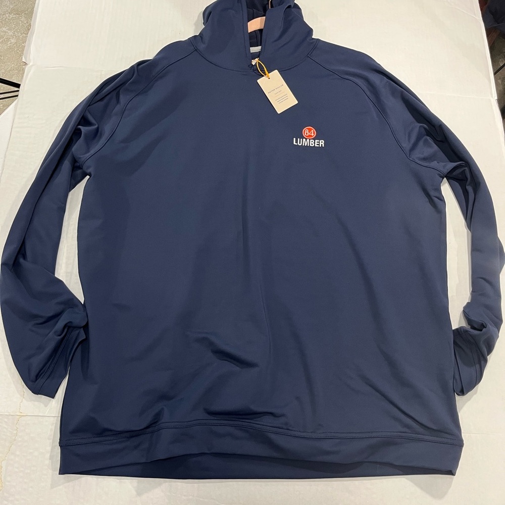 PETER MILLAR 84 LUMBER EMBELLISHED PULLOVER PERFORMANCE HOODIE